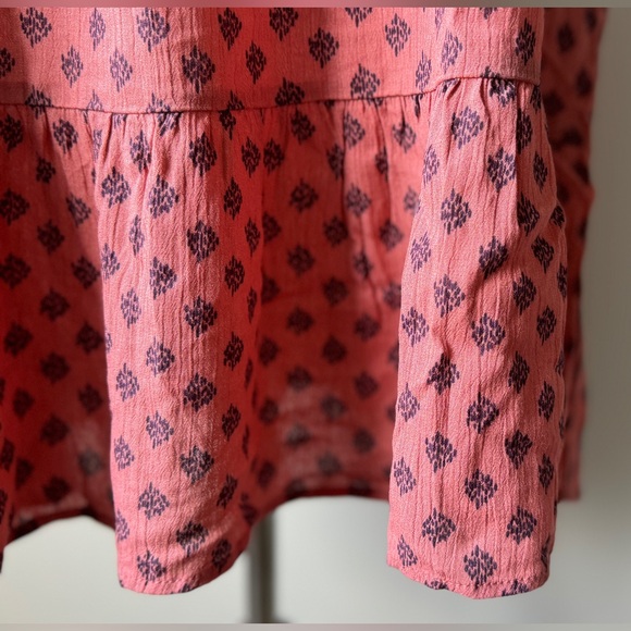 Mason & Belle | Ivy Tiered Dress with Pockets | Coral | Medium - Picture 6 of 11